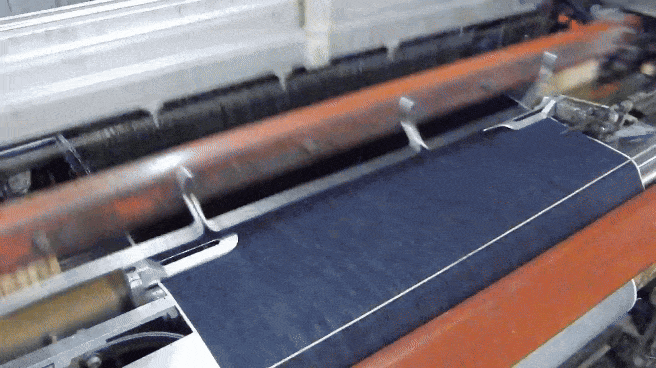 Denim weave machine